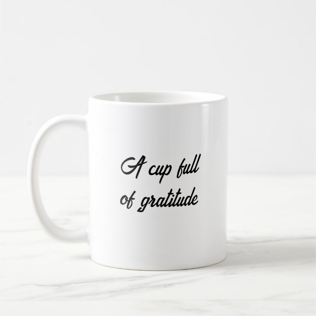 Café Una taza llena de gratitud (Izquierda)