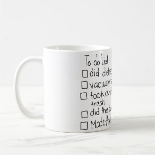 Café Uno de una clase - taza seca de la lista del