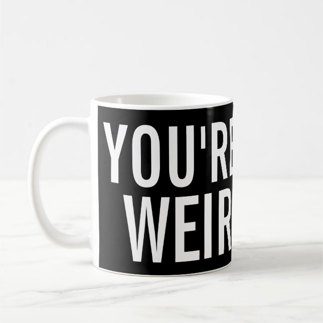 Café Usted es extraño, yo tiene gusto de esa taza (Izquierda)