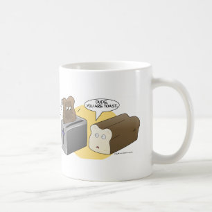Café Usted es taza de la tostada