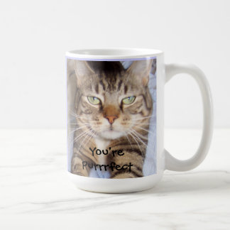 Café Usted es taza de Purrrfect