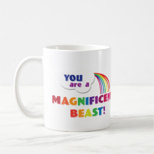 Café Usted es una taza magnífica de la bestia