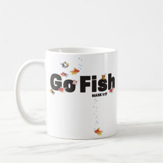 Café Va la taza de los pescados