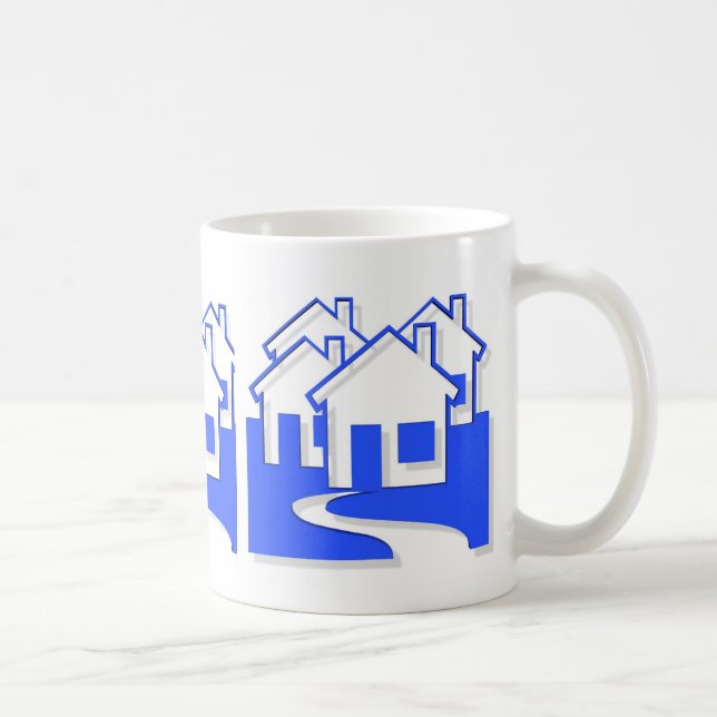 Café Vecindad de la taza de las casas (Derecha)