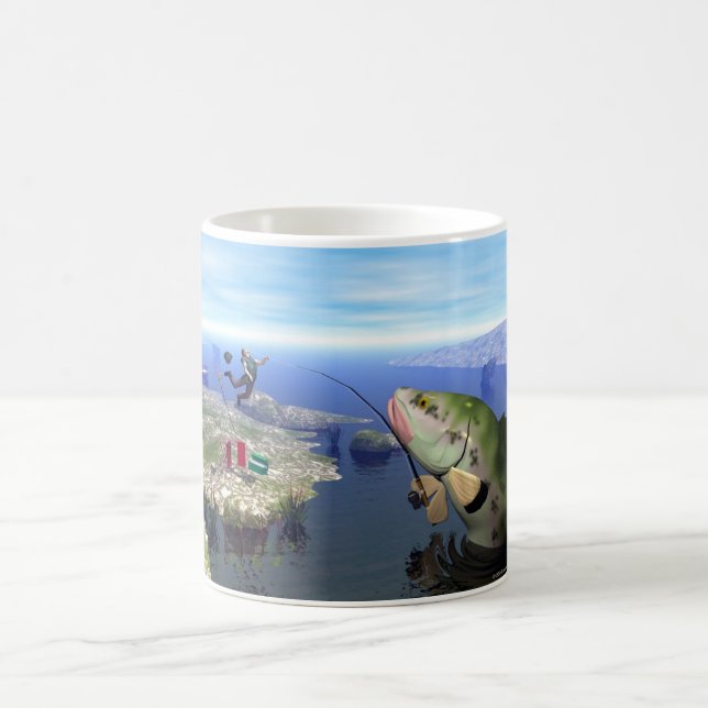 Café Venganza de la taza adaptable baja del mutante (Centro)