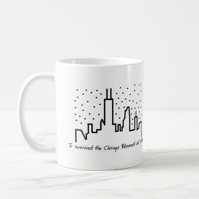 Café Ventisca 2011 de Chicago - taza (Izquierda)