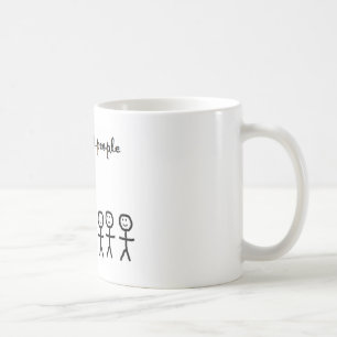 Café Veo la taza corta de la gente