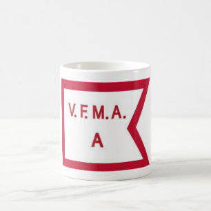 Café VFMA una taza de la compañía