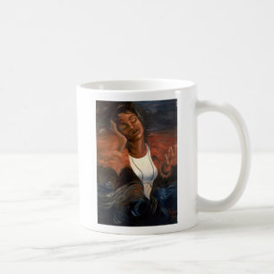 Café "Viajando sin" la taza de cerámica de mudanza