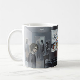 Café ¿Vida en Marte? — Taza de cine surrealista para ch