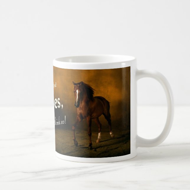 Café Vida sin la taza de los caballos (Derecha)