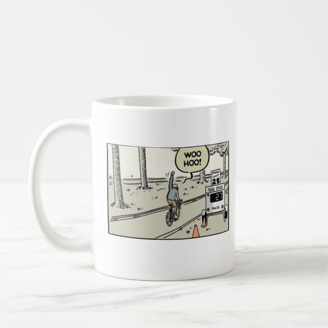 Café Vida viva que empuja la taza de los límites (Izquierda)