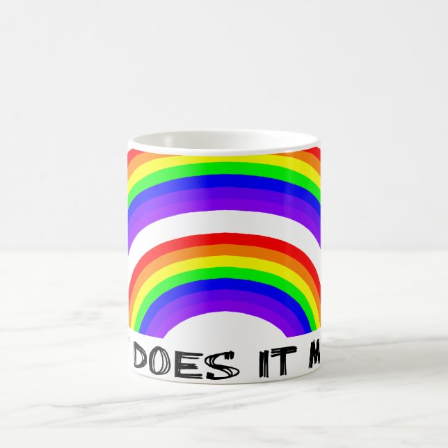 Café Video de la Taza del Arcoiris Doble (Centro)