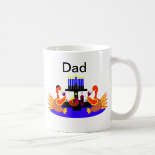Café Vino de Thanksgivukkah que tuesta la taza del pap