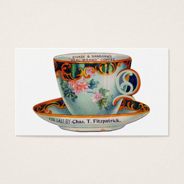 Café Vintage Coffee Mug (Frente)