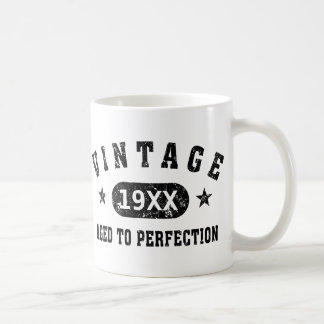 Café Vintage negro del texto envejecido a la taza de la