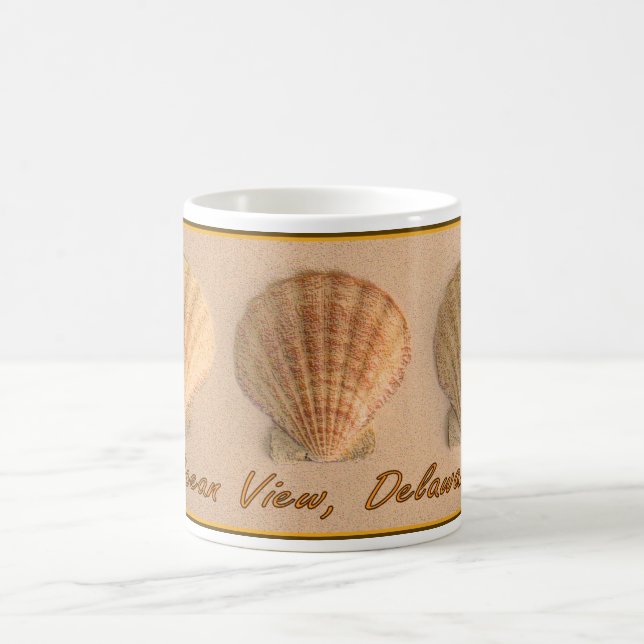 Café Vista al mar, taza de Delaware (Centro)