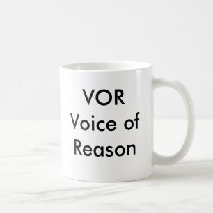 Café Voz del VOR de la taza de la razón
