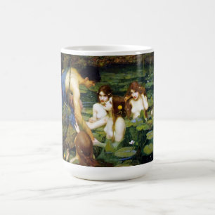 Café Waterhouse Hylas y la taza de las ninfas