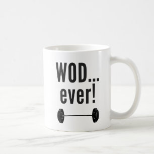 Café ¡WODever!  Taza de Crossfit-Insipired