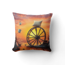 Café y almohadas de café