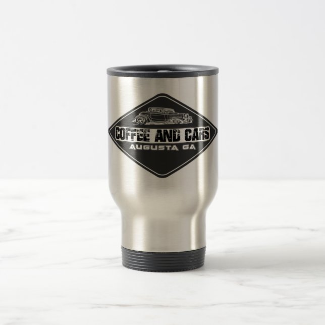 Café y coches - taza del octano (Centro)