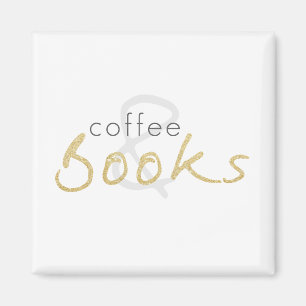 Café y el imán de libros
