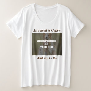 Café y mi Cojín decorativo de perro