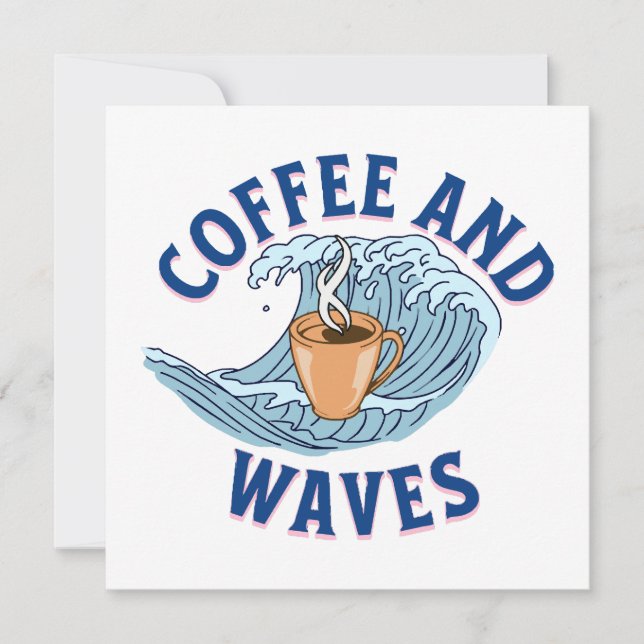 Café y olas (Anverso)