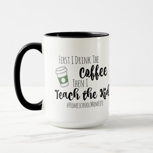 Café y taza de Homeschooling (Izquierda)