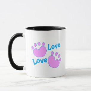 Café y tazas de diseño simple y único