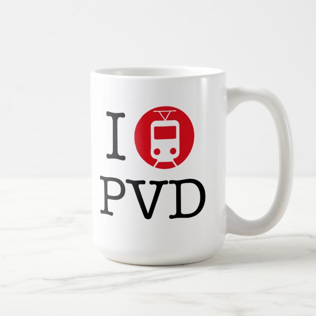 Café "Yo taza de Providence del tranvía" (Derecha)
