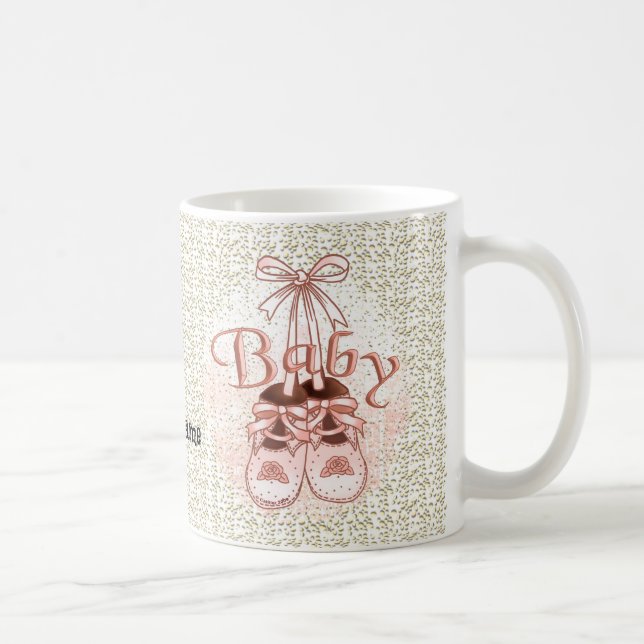 Café Zapatos de bebé niña Taza (Derecha)