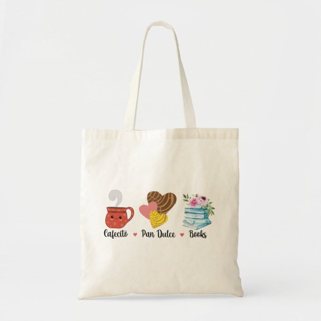 Cafecito, PanDulce, Bolsa de los Libros (Frente)