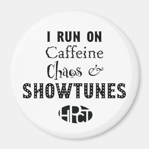 Cafeína, caos y imán de Showtunes
