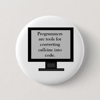 Cafeína en botón de código