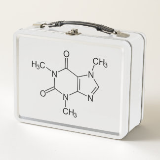 Cafeína Molécula Química Átomos de café
