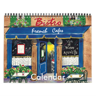 Cafés franceses, calendario