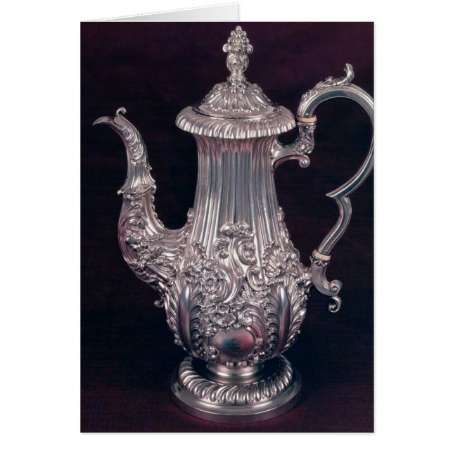 Cafetera de John Watson, Sheffield, 1818 (Frente)