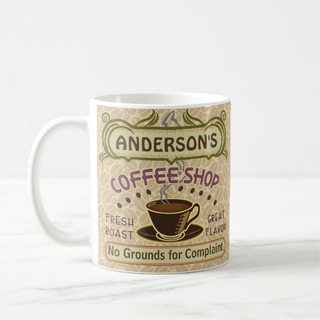 Cafetería con Copa Crea tu propia tienda personali (Izquierda)