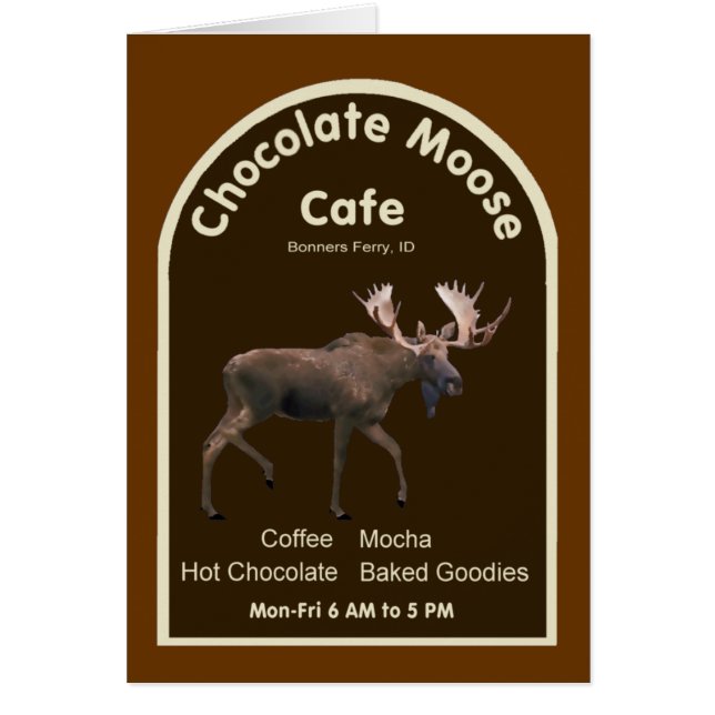 Cafetería de chocolate Moose (Frente)
