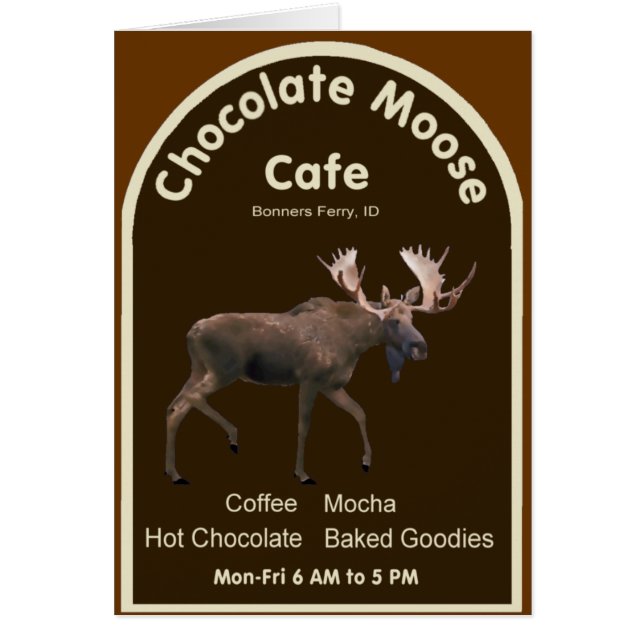 Cafetería de chocolate Moose (Frente)