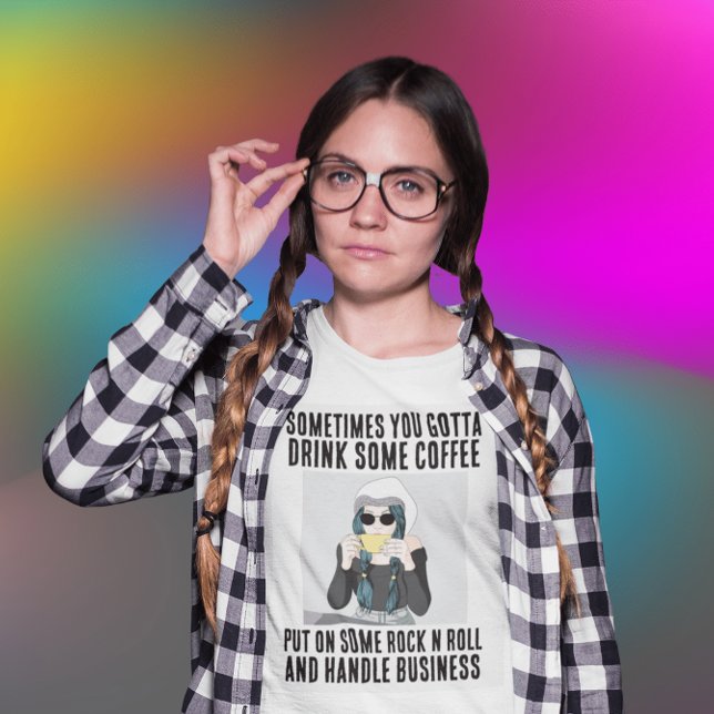 CAFETERÍA DIVERTIDA EN CAMISETAS DE ROLL LADIES (Subido por el creador)