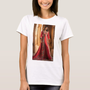 Caftan traditionnel, al estilo marroquí Camiseta d