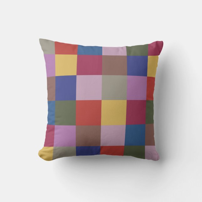 Caída a la moda y almohada de las plazas Multicolo (Anverso)