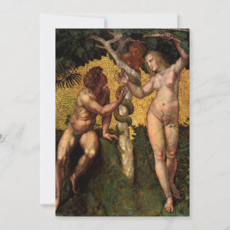 Caída - Adán y Eva de Raphael Sanzio
