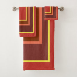 Caída Corn Indio Amarillo Naranja Rojo Geométrico