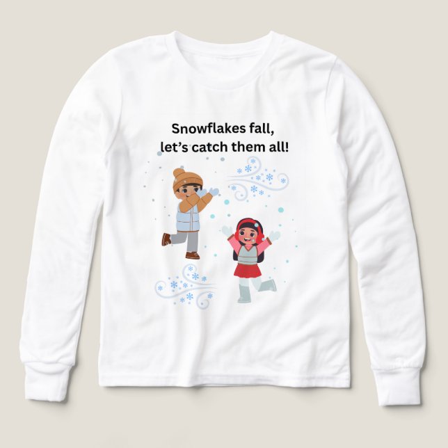 Caída de las copas de nieve (Diseño frontal)