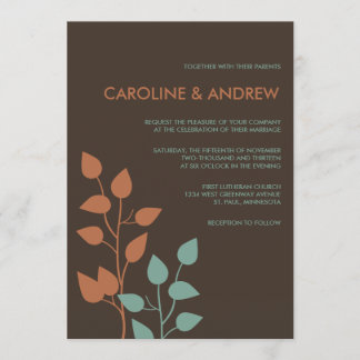Caída deja doble boga invitaciones de matrimonio