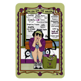 Caída Del Imán Del Refrigerador Wagon_A_4x6